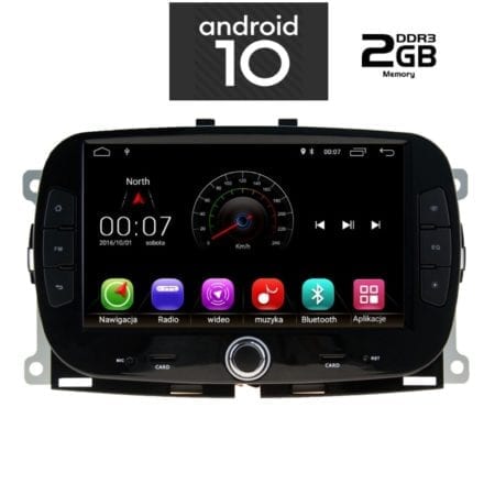 OΘΟΝΗ Multimedia OEM AN X298M_GPS FIAT 500 mod.2016>