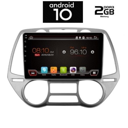 OΘΟΝΗ Multimedia OEM AN X6389 9 INC GPS HYUNDAI i20 2008-2014