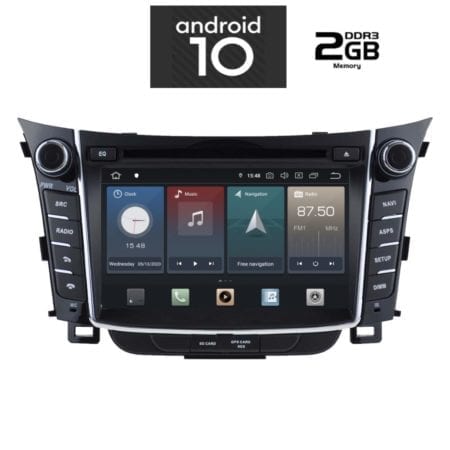 OΘΟΝΗ Multimedia OEM AN X456M GPS HYUNDAI i30 2012-2017