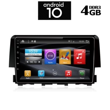 OΘΟΝΗ Multimedia OEM AN X1375_GPS HONDA CIVIC 2016>