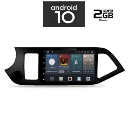 OΘΟΝΗ Multimedia OEM AN X1120 GPS 9 INC KIA PICANTO 2011 2017