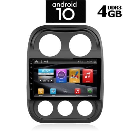 OΘΟΝΗ Multimedia OEM AN X1408 GPS 10 INC JEEP COMPASS 2009-2016